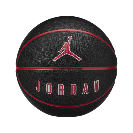 Jordan Ultimate 2.0 8P Basketball - Black/Fire Red/White - Sz.7