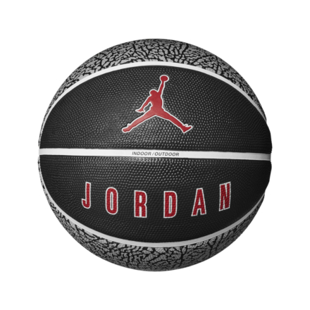 Jordan Playground 2.0 8P Basketball - Grey/Black/White/Red - Sz.7