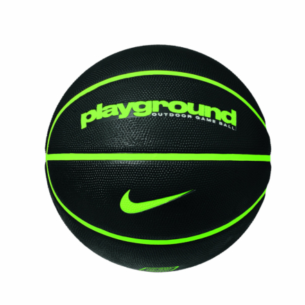 Nike Everyday Playground Basketball - Black/Volt - Sz.7