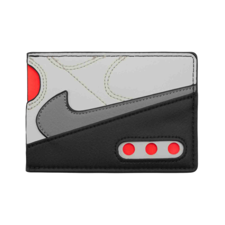 Nike Icon Air Max 90 Card Wallet - Grey/Infrared