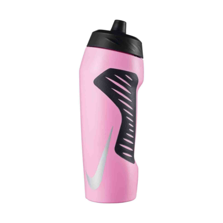 Nike Hyperfuel Water Bottle - 24oz - Pink Rise/Black/Iridescent