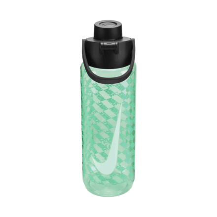 Nike TR Renew Recharge Chug Bottle - 24oz - Graphic Mint/Black/Light Menta/White