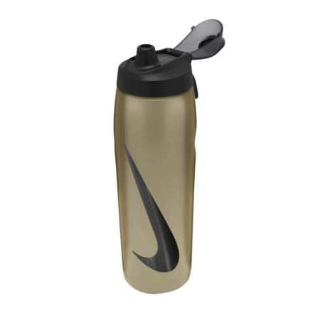 Nike Refuel Water Bottle with Locking Lid - 32oz - Metallic Gold/Black/Iridescent Black