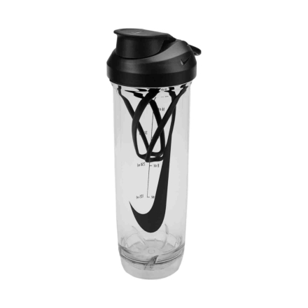 Nike TR Recharge Shaker Bottle 2.0 - 24oz - Clear/Black/Anthracite/Black 