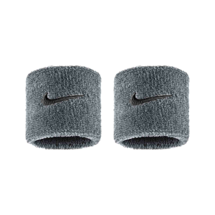 Nike Swoosh Wristbands  Cool Grey/Black