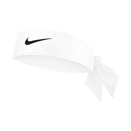 Nike Dri-FIT Fury Classic Head Tie - White/Black