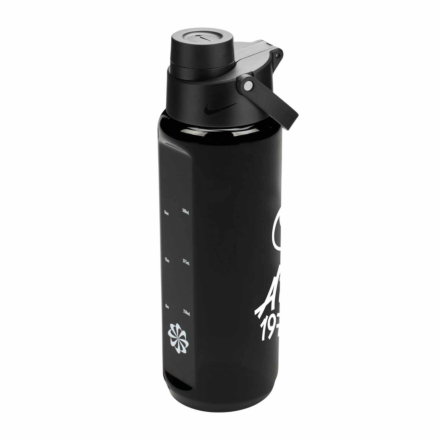 Nike TR Renew Recharge Chug Water Bottle - 24oz - Graphic Black/Mala