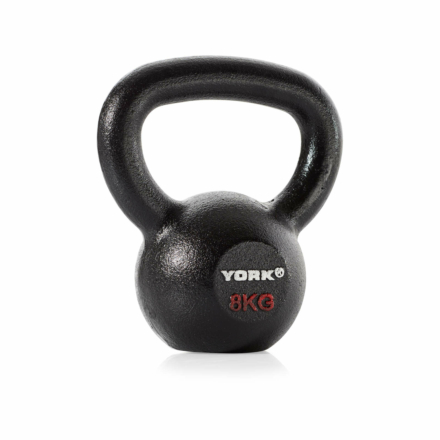 York 8kg Cast Iron Kettlebell
