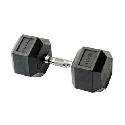 York 15kg Hex Dumbbell