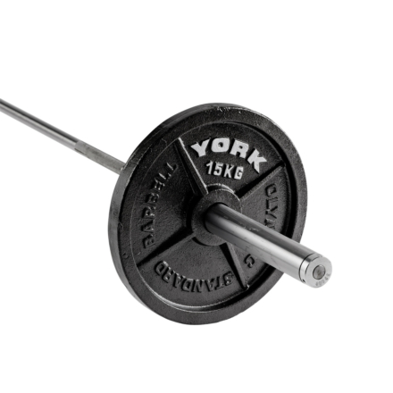 York Cast Iron Olympic Plate - 15kg