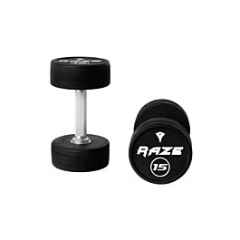Raze Premium Rubber Dumbbells