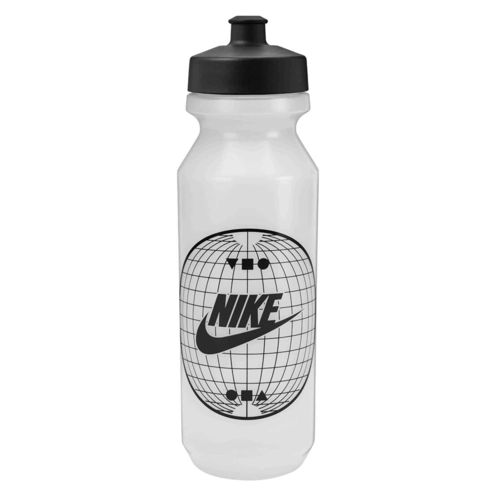 Nike Big Mouth Water Bottle 2.0 Graphic 32oz Clear Black