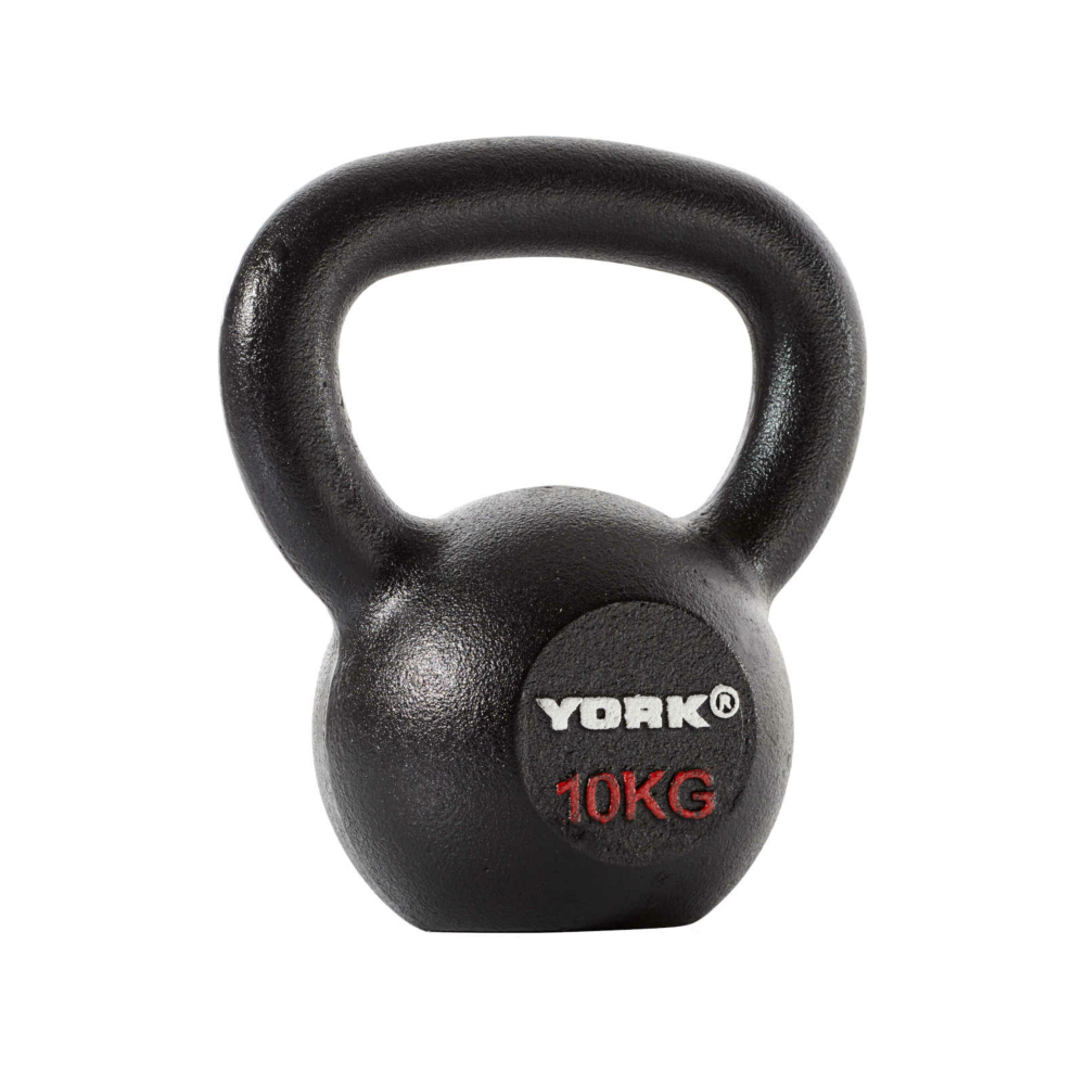 York 10kg Cast Iron Kettlebell