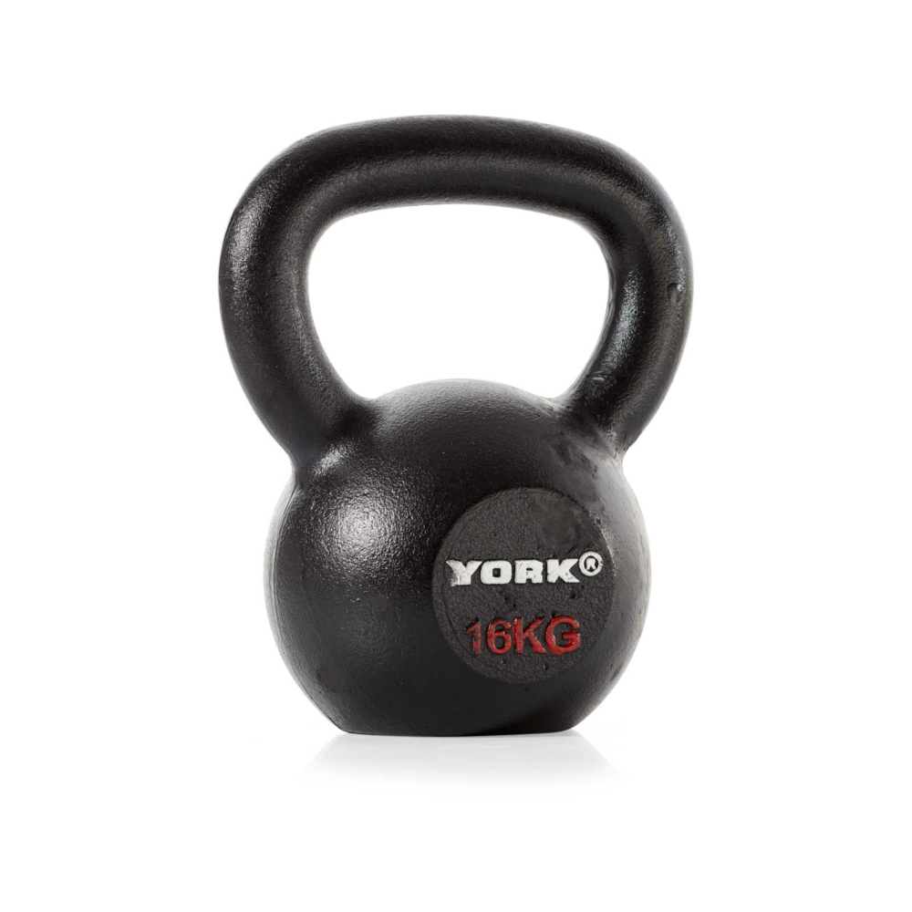 York 16kg Cast Iron Kettlebell