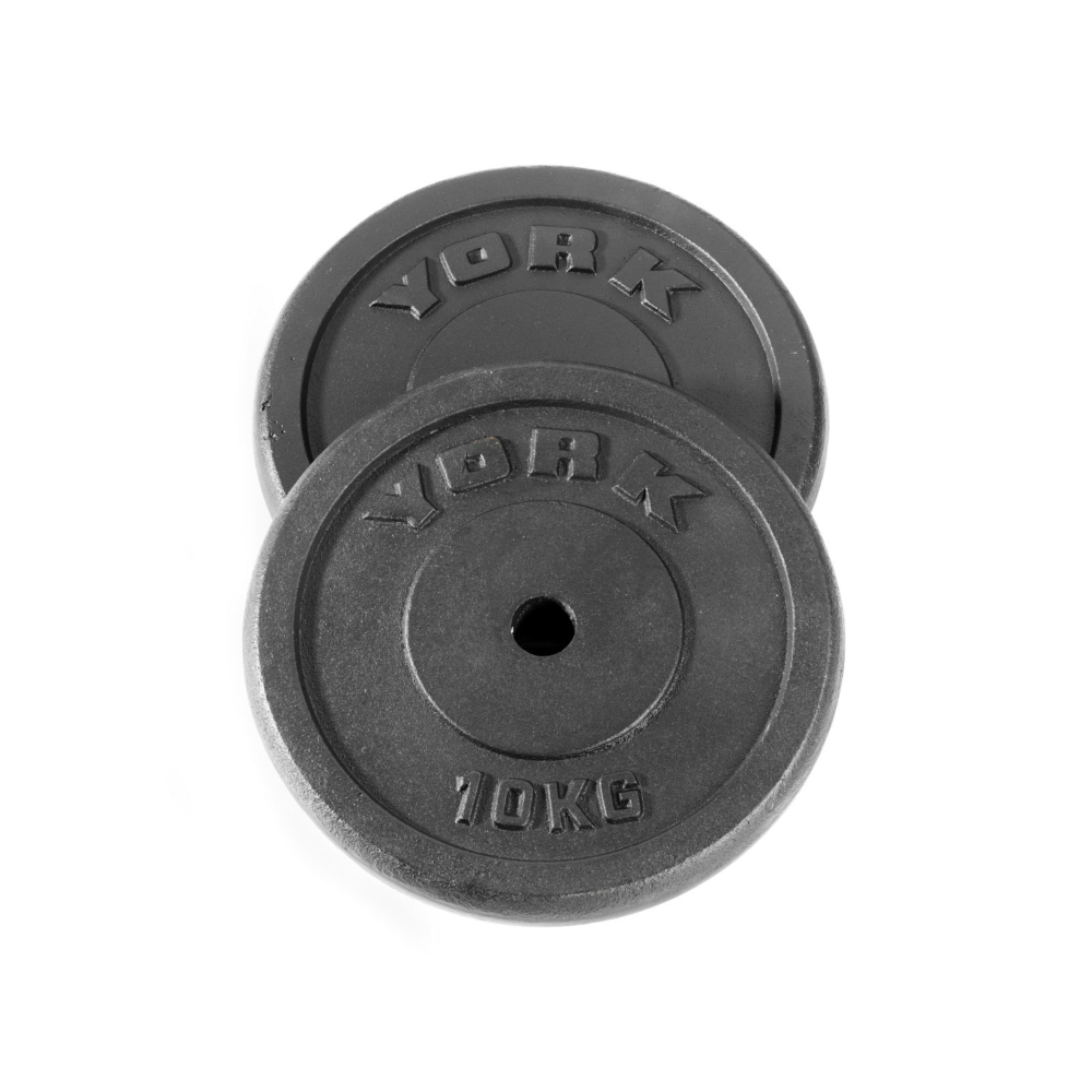 York 10kg weight plates outlet