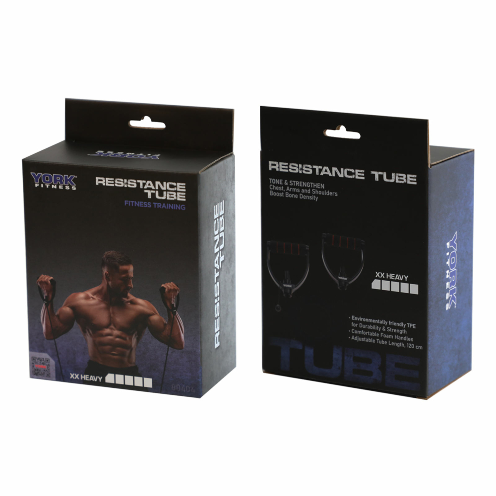 York Adjustable Resistance Tube XX Heavy Black