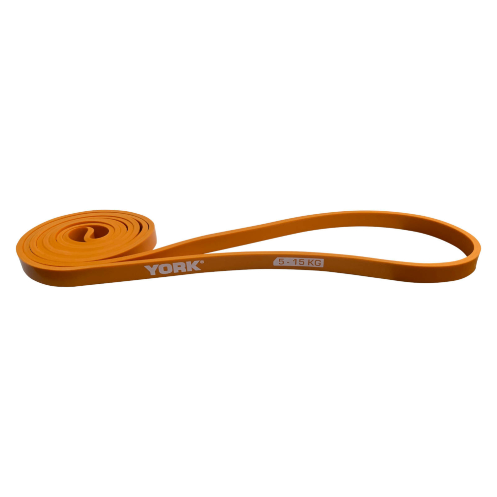 York Resistance Band 5 15kg Orange