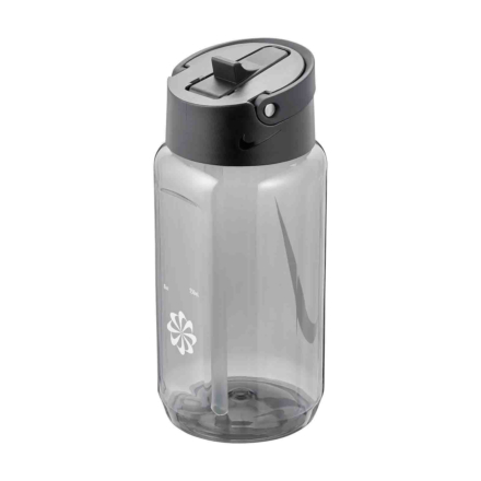 Nike TR Renew Recharge Straw Water Bottle - 16oz - Anthracite/Black/White