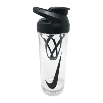 Nike TR Hypercharge Shaker Bottle - 24oz - Clear/Black